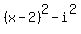 %28x-2%29%5E2-i%5E2