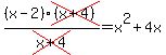 %28x-2%29cross%28%28x%2B4%29%29%2Fcross%28x%2B4%29=x%5E2%2B4x%29