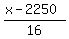 %28x-2250%29%2F16