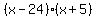%28x-24%29%28x%2B5%29