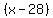 %28x-28%29