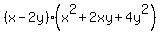 %28x-2y%29%28x%5E2%2B2xy%2B4y%5E2%29