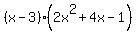 %28x-3%29%282x%5E2%2B4x-1%29