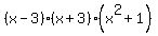 %28x-3%29%28x%2B3%29%28x%5E2%2B1%29
