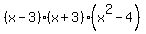 %28x-3%29%28x%2B3%29%28x%5E2-4%29