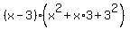 %28x-3%29%28x%5E2%2Bx%2A3%2B3%5E2%29
