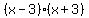 %28x-3%29%2A%28x%2B3%29