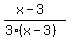 %28x-3%29%2F%283%28x-3%29%29