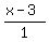 %28x-3%29%2F1