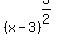 %28x-3%29%5E%283%2F2%29