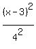 %28x-3%29%5E2%2F4%5E2