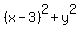 %28x-3%29%5E2+%2B+y%5E2