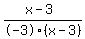 %28x-3%29+%2F-3%28x-3%29%29