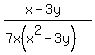%28x-3y%29%2F%287x%28x%5E2-3y%29%29