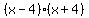%28x-4%29%28x%2B4%29