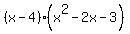 %28x-4%29%28x%5E2-2x-3%29