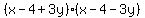 %28x-4%2B3y%29%28x-4-3y%29