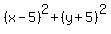 %28x-5%29%5E2+%2B+%28y%2B5%29%5E2