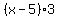 %28x-5%293