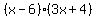 %28x-6%29%283x%2B4%29