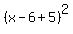 %28x-6%2B5%29%5E2