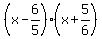 %28x-6%2F5%29%28x%2B5%2F6%29