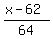 %28x-62%29%2F64