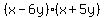 %28x-6y%29%28x%2B5y%29