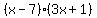 %28x-7%29%283x%2B1%29