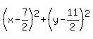 %28x-7%2F2%29%5E2%2B%28y-11%2F2%29%5E2