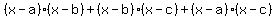 %28x-a%29%28x-b%29%2B%28x-b%29%28x-c%29%2B%28x-a%29%28x-c%29