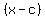 %28x-c%29