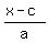 %28x-c%29%2Fa
