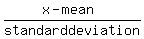 %28x-mean%29%2Fstandard+deviation