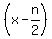 %28x-n%2F2%29