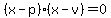 %28x-p%29%28x-v%29=0