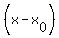 %28x-x%5B0%5D%29