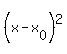 %28x-x%5B0%5D%29%5E2