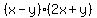 %28x-y%29%282x%2By%29