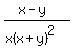 %28x-y%29%2F%28x%28x%2By%29%5E2%29