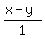 %28x-y%29%2F1