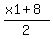 %28x1%2B8%29%2F2