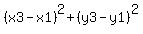 %28x3-x1%29%5E2+%2B+%28y3-y1%29%5E2