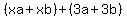 %28xa%2Bxb%29%2B%283a%2B3b%29