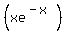 %28xe%5E%28-x%29%29