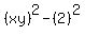 %28xy%29%5E2-%282%29%5E2