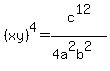 %28xy%29%5E4=c%5E12%2F%284a%5E2b%5E2%29