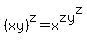 %28xy%29%5Ez=x%5Ezy%5Ez
