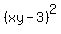 %28xy-3%29%5E2