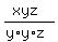 %28xyz%29%2F%28y%2Ay%2Az%29